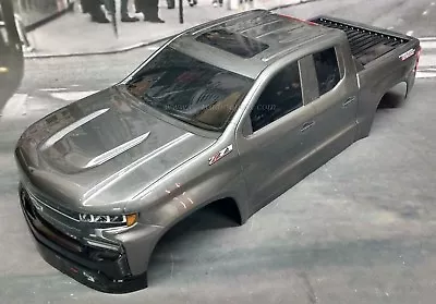 Silverado Z71 Trail Boss Custom Painted RC Body 1/10 WB 269mm StampedeGranite • $79.95