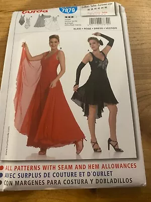 New BURDA Misses DANCEWEAR DRESS With LEOTARD Sewing Pattern US 10 - 20 7879 • £12.99