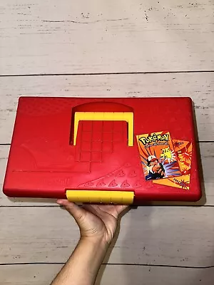 $50 • Buy Vintage 90's Pokemon 1999 Suncast Card Collector Case Storage Just Stuff Box Red