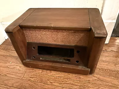 Vintage  Philco Tube Radio #48-482  - ORIGINAL WOOD CABINET ONLY • $87.50