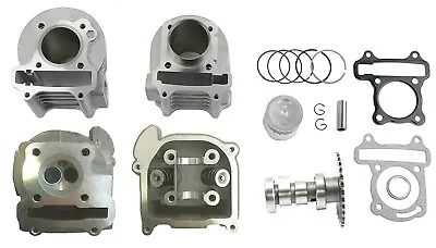 GY6 Scooter Moped 80cc Big Bore Kit With A9 Cam 64mm 69mm Head 139QMB • $59.39