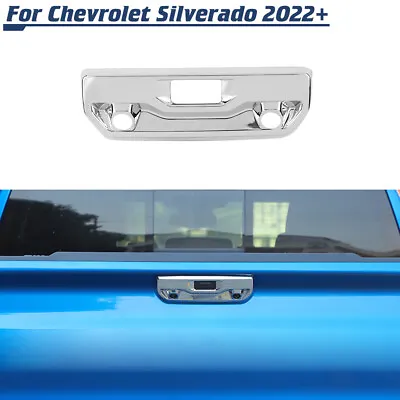 Chrome Tailgate Handle Cover Trim Bezel For Chevy Silverado/GMC Sierra 2022 2023 • $21.99