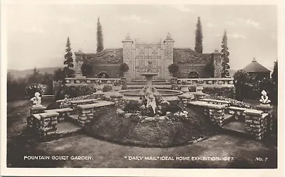 Daily Mail Ideal Home Exhibition 1927 # 7. Fountain Court Garden. • £7.50