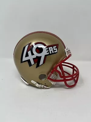 49ers 1991 One Day Custom Riddell Mini Helmet • $49.99