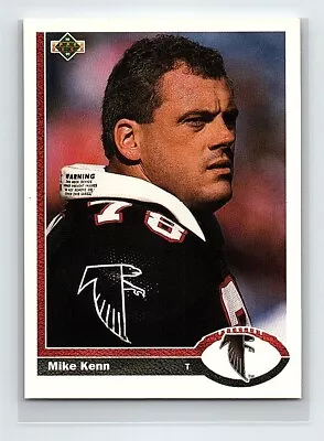 1991 Upper Deck Mike Kenn Atlanta Falcons #42 • $2.50