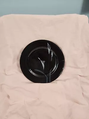  8.25  Mikasa Galleria Fk-701 Opus- Black Salad Plate Japan   • $11