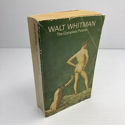 Walt Whitman The Complete Poems 1979 Penguin Books Vintage Paperback • $10.15