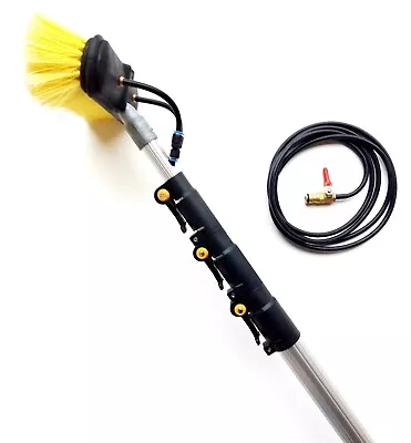 £119.99 • Buy 16ft Window Cleaning Pole Water Fed Telescopic Hose Fed Extendable Cleaner Brush