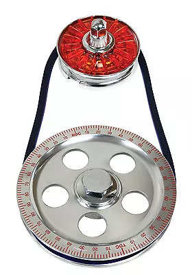 $93.95 • Buy Empi 8650 Red Standard Size Pulley Kit Vw Dune Buggy Bug Baja Bus Thing Parts
