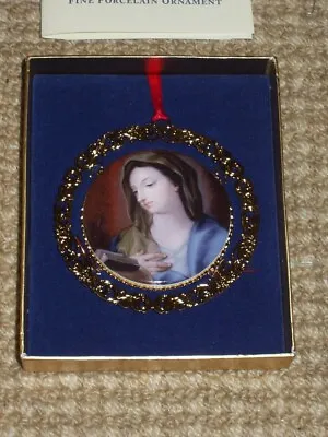 NEW Christmas 2007 Mount Vernon Virgin Mary Ornament Box Paperwork • $21.25