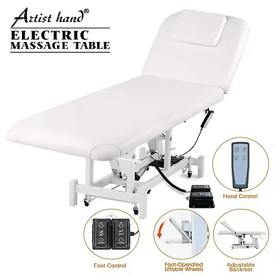 White Electric Facial Bed Massage Table Tattoo Beauty Medical Aesthetic W/Remote • $599.90