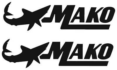 Mako Marine Boat Sticker Decal Fishing *any Size Or Color Buy 1 Get 1 Free • $15