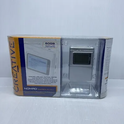 Creative Nomad Jukebox Zen Xtra 60GB SILVER - Open Box • $199.99