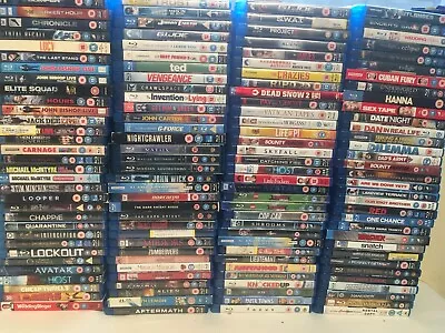 Blu-Ray Movies Pick & Mix Selection Choose A Selection. • £3.10