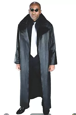 THE MATRIX Movie - Morpheus Black Coat Costume • £60