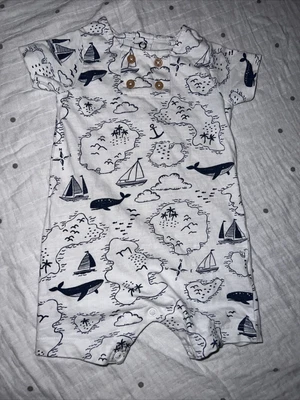 £0.50 • Buy 0-3 Month Romper