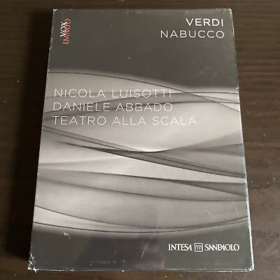 VERDI – NABUCCO Nicola Luisotti –Daniele Abbado –Teatro Alla Scala- CD+DVD - R2 • $15.99