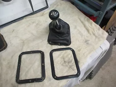 82-93 Chevy S10 Gmc S15 Manual Shifter Shift Boot Mount Plates & Stick Lever T5 • $165
