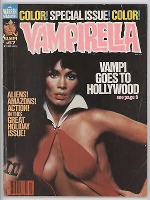 Vampirella 67 Warren 1978 VG FN Barbara Leigh Cosplay Photo GGA Magazine • $8.80