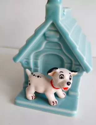 RARE 1960s WADE DISNEY KENNEL MONEY BOX - LUCKY From 100 And 1 DALMATIONS • £3.95
