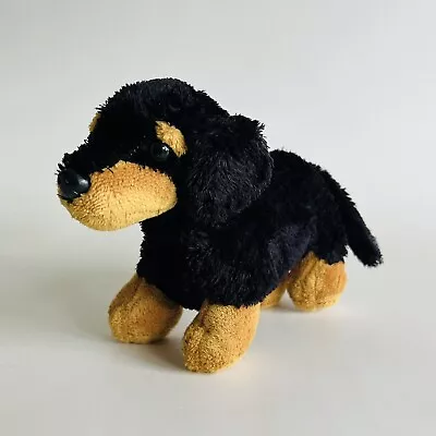 Aurora Soft Toy Cuddly Plush Dachshund Sausage Dog Puppy Stuffed Animal 8” • £9.25