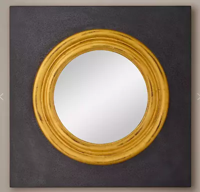 Restoration Hardware 18 C. English Regency Convex Mirror 18  NEW In Original Box • $585