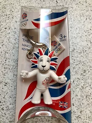 Team Gb Pride The Lion London Olympics Official Mascot Key Chain Keyring New • £4.99