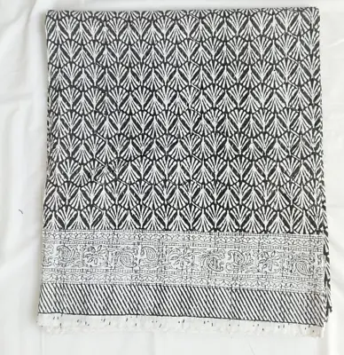 Indian Handmade Quilt Vintage Kantha Bedspread Throw Cotton Ralli Gudari Blanket • $53.29