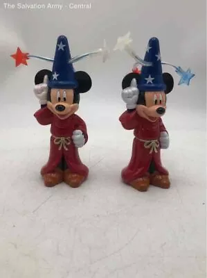 Multicolor Battery Operator Mickey Mouse Spinners Light Up Toys Set Of 2 • $5.99