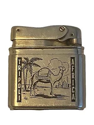 VINTAGE MYLFLAM 1940's LIGHTER Tripoli Africa Excellent Condition Very Rare • $224.99