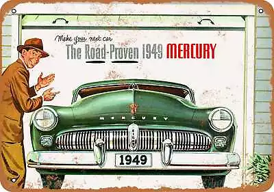 Metal Sign - 1949 Mercury Automobiles - Vintage Look Reproduction 3 • $18.66