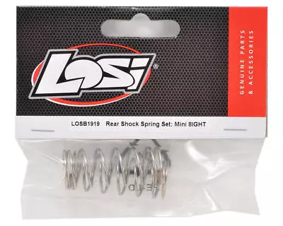 LOSB1919 Rear Shock Spring Set Losi Mini 8ight • $5.99