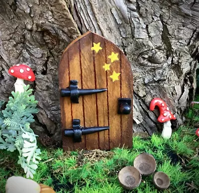 Fairy Doors All Handmade From Wood.  A Great Addition To Your Fairy Garden • £12