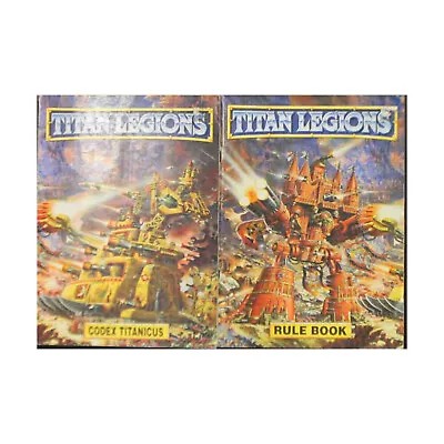 Games Workshop Epic 40k Titan Legions - Rulebooks Only! VG • $60