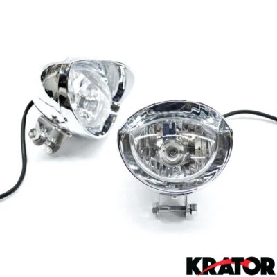 $21.99 • Buy Passing Fog Light For Yamaha V-Star Vstar 950 1100 1300 Classic Tourer