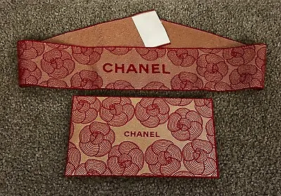 Chanel Vip Gift Red Packet Envenlope Set With Camellia Ribbon Limited Edition • $35