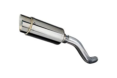 Kawasaki Z800 Delkevic Slip On 8  Stainless Steel Round Muffler Exhaust 03-16 • $289.99