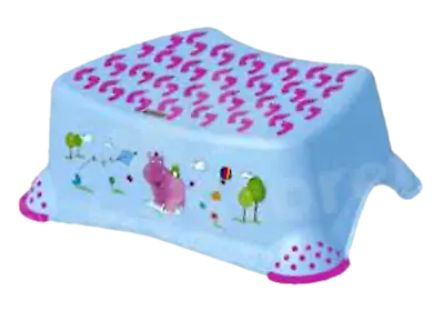 £6.92 • Buy Hippo Happy Friends Child/Toddler Non-Slip Toilet Training Stool Step - BLUE-New