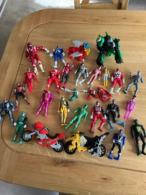 £24.99 • Buy Power Rangers Action Figure Job Lot Clearance Bundle Garden Play Set (F)
