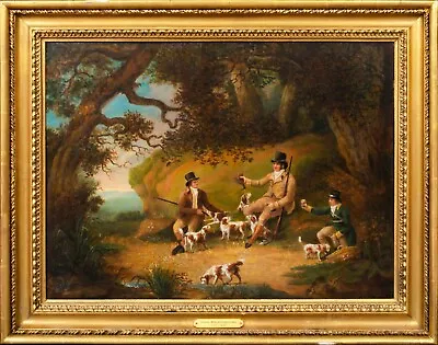 18th 19th Century English Huntsmen Spaniel & Pheasant - Dean Westenholme • £1237.50