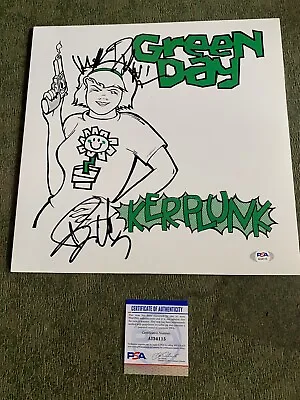 Billie Joe Armstrong Mike Dirnt Signed Kerplunk Vinyl Lp Psa Coa • $799