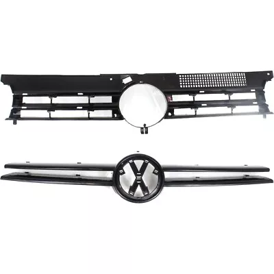 Set Of 2 Grille Assemblies For VW Volkswagen GTI Golf 1999-2006 Pair • $50.01