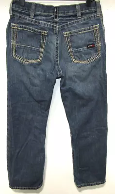 Ariat Fr Cat 2 M4 Low Rise Boot Cut Denim Jeans Mens Size 33x30 • $20.50