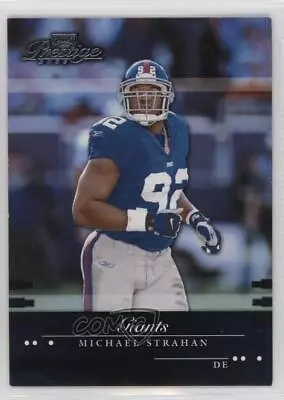 2002 Playoff Prestige Samples Gold Michael Strahan #94 HOF • $9.17