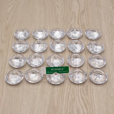 10/20 Crystal Heart Place Card Name Holder Table Number Decor Wedding Party • £13.10