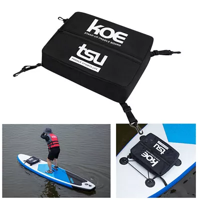 Oxford Kayak Paddle Board Deck Bag Sealed Zipper Surfboard Bag Kayak Accessories • £5.69