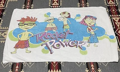 Vintage Nickelodeon Nicktoon Rocket Power Beach Towel ￼Rare Collectible 90s R1 • $80.96