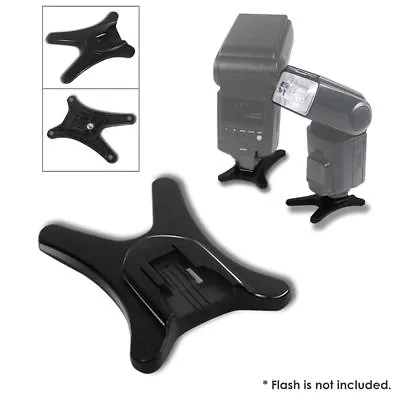 Universal Hot Shoe Flash Light Stand Flashgun Base Holder Nikon Speedlite Canon • $6.91