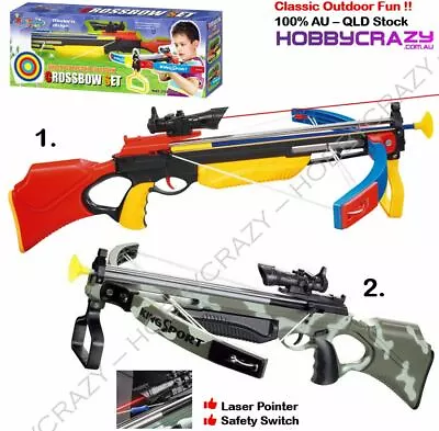 Kids Infrared Crossbow Archery Set Toys Outdoor Garden Activity Games  • $79