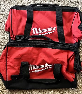 (2) New Milwaukee 902189011 Contractor Tool Bags • $7.50